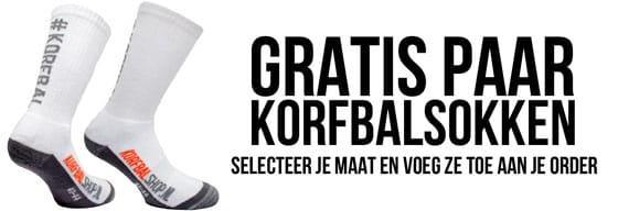 Gratis korfbalsokken