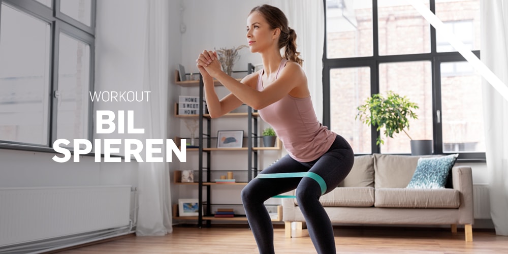 Vanuit huis je bilspieren trainen met deze home workout