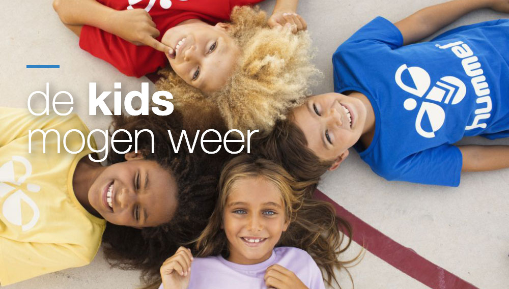 De kids mogen weer korfballen!